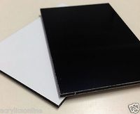 ACM Panel Aluminio Compuesto 3D Dibond 2mm 6mm Mate Blanco Gris Negro Imprimible