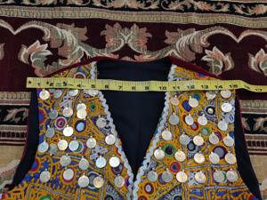 Chaleco Tradicional Afgano Étnico Hecho a Mano para Hombre, Diseño Vintage, para Invierno, Bodas, Festivales, 100% Nailon - Product Image 4