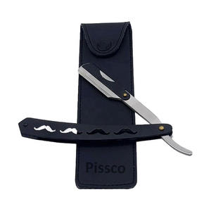 Rasoirs en acier inoxydable pour l'épilation, rasoirs de rasage professionnels, rasoir droit de barbier - Product Image 1