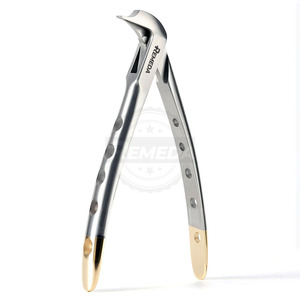 Removedor de corona de dientes dentales Manual REMEDA, alicates, esparcidor de corona, pinzas, pico, agarre ergonómico de acero inoxidable alemán - Product Image 1