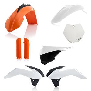 For KTM Acerbis Full Plastic <b>Kit</b> ABS Material Motorcycle Fairing Per <b>KIT</b> - Product Image 1