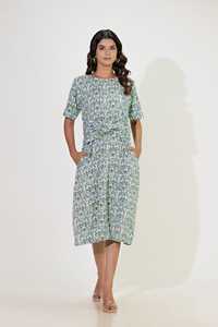 Vestidos bohemios elegantes Vestidos largos sin mangas de fiesta de noche de aspecto antiguo con estilo Hasta la rodilla Ropa informal al por mayor - Product Image 4