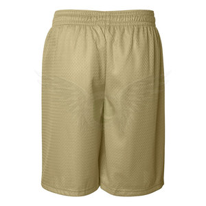 Pantalones cortos deportivos cómodos para gimnasio para hombre, tamaño personalizado, precio bajo, patrón sólido, tela polar de malla teñida lisa, estilo deportivo informal - Product Image 6