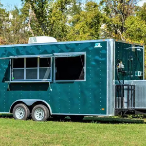 รถพ่วงขายอาหารเคลื่อนที่ พร้อมเตาบาร์บีคิวสำหรับขาย - Product Image 1