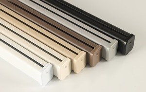 New Square Bottom Rail for <b>Zebra</b> Roll Triple Roman <b>Blinds</b> Built-in Electric Format - Product Image 2