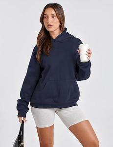 Unisex 350gsm Oversized Luxury Pullover <b>Hoodie</b> 3D Printed Heavyweight Hip Hop Streetwear with Embroidered Custom Logo Men Autumn - Product Image 4