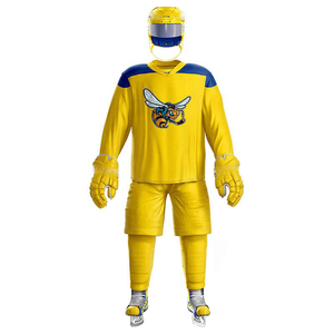 Uniforme de hockey sobre hielo de fabricación personalizada de talla grande, uniforme de Jersey de hockey de estilo único transpirable personalizado de Pakistán - Product Image 4