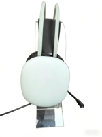 Casque de jeu RGB compétitif, écouteurs filaires USB + 3,5 mm avec microphone