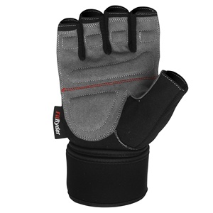 Custom Logo Breathable Lightweight Half Finger Leather Unisex Outdoor Gym <b>Gloves</b> for Weightlifting Bodybuilding Fitness Workout - Product Image 3