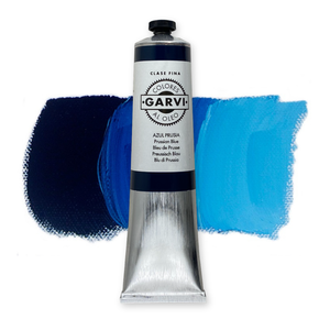 Pintura al Óleo Fina de Color Azul Prusiano de 200 ml, Pigmentada de Alta Calidad, Marca GARVI, para Arte, Manualidades, Lienzo y Papel - Product Image 1
