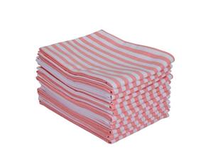 Serviette de cuisine à motif de rayures de golf 100% coton à séchage rapide et durable pour un usage domestique Techniques tissées à carreaux bleus - Product Image 2