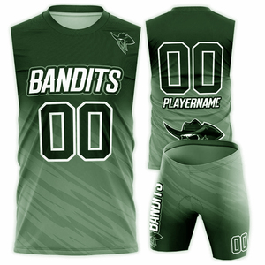 Tenue de football 7v7 de sublimation haut de gamme, ensembles de maillots et shorts personnalisés, 100% polyester, évacuation de l'humidité, antibactérien, respirant - Product Image 5