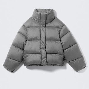 Chaqueta Acolchada Holgada de Estilo Urbano con Logotipo Personalizado OEM para Mujer, Chaqueta Informal Ligera de Uso Diario con Cierre, Abrigo Suave para el Invierno 2026 - Product Image 5