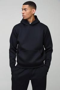 เสื้อฮู้ดใส่เล่นกีฬาแนวสตรีทเสื้อผ้าลำลองกันลมระบายอากาศได้ดีมีโลโก้ด้านหน้าปรับแต่งได้ล่าสุด - Product Image 2