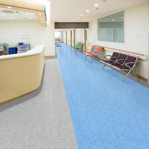 Imperméabilisez le vinyle homogène de Rolls 4 M de matériel de plancher de vinyle de PVC parquetant Rolls pour l'hôpital - Product Image 6