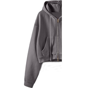 Vestido Sudadera de Felpa Personalizado para Mujer, 100% Algodón, Transpirable, Resistente al Viento, Ecológico, Diseño en Relieve, Bordado Frontal - Product Image 6