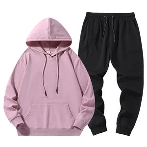 Logo personnalisé Hommes Survêtement Décontracté Écologique 100% Coton Joggers Ensemble 2 Pièces Vêtements pour Hommes - Product Image 6