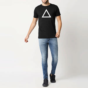 Camiseta de algodón y poliéster 100% ajustada para hombre Impresión por sublimación personalizable de alta calidad - Product Image 3