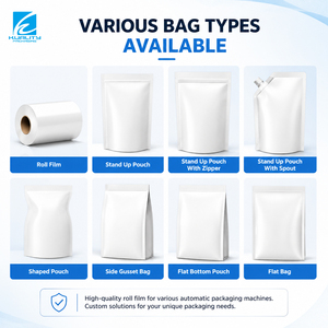 Sac d'emballage pour viande séchée avec fermeture thermique personnalisée, avec poignée, pochette laminée pour en-cas de viande - Product Image 4