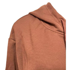 Venta al por mayor de alta calidad de encargo elegante de las mujeres recortada Zip-Up Sudadera con capucha con cuello alto único Ideal para la moda y trajes Casuales - Product Image 5