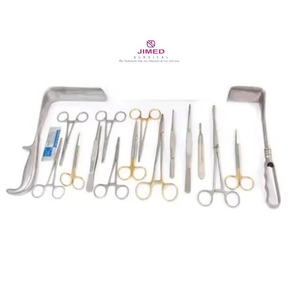 Juego de Instrumentos Quirúrgicos JIMED de Acero Inoxidable, Manuales, para Cirugía General, con Certificación CE ISO13485 Clase II - Product Image 3
