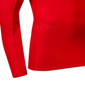 เสื้อฝึกซ้อมมวยและกราปลิงแบบขายส่ง ลายพิมพ์ตามสั่ง ผลิตจากโพลีเอสเตอร์ 100% พร้อมบริการพิมพ์ลายแบบซับลิเมชั่น เสื้อรัดรูปสำหรับการต่อสู้ - Product Image 6