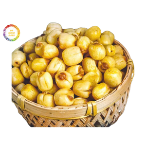 เมล็ดบัวอบแห้งแบบมังสวิรัติคั่วแบบกรอบผลิตภัณฑ์ทางการเกษตรที่มีรสชาติตามธรรมชาติที่มีคุณค่าทางโภชนาการต่ำ - Product Image 1