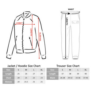 Ensemble veste et pantalon personnalisés oem avec fermeture éclair complète pour hommes, ensemble avec impression de logo, marque privée, fournisseur en usine de vêtements de sport et de gym - Product Image 6