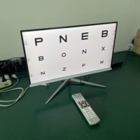 Moniteur LCD de test visuel 21,5 pouces à prix abordable avec tableaux de Snellen et d'E pour l'acuité visuelle