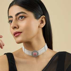 Zircon <b>Necklace</b> for Party 180302 - Product Image 1