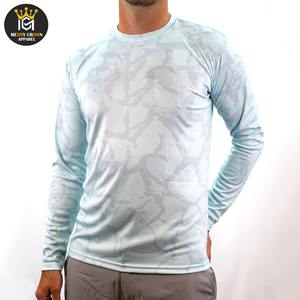 Camisas de pesca al por mayor de alta calidad, camisa de poliéster por sublimación, camisa de pesca de verano para hombre de tela suave - Product Image 1