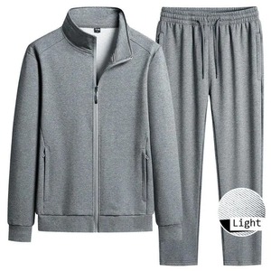 Ensemble de survêtement de sport pour homme, hiver, uni, polo, XXS-7XL, respirant, coton imprimé, séchage rapide, entraînement, 100% coton - Product Image 5