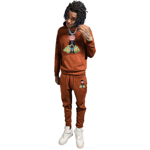 Streetwear personnalisé pour homme, survêtement de haute qualité, surdimensionné, coupe ajustée - Product Image 3