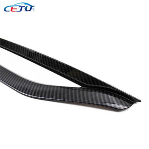 Tapas de cubierta de lámpara de luz antiniebla de parachoques trasero de coche con aspecto de carbono ABS negro brillante para Toyota Sprinter Corolla <span class=keywords><strong>Altis</strong></span> Sedan E210 2020-2025 - Product Image 2