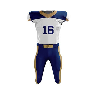 Uniforme de football américain sur mesure en polyester 100% Concevez votre propre uniforme de football américain - Product Image 5