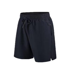 Short de sport solide à séchage rapide tissé dans les quatre sens Logo personnalisé pantalon à trois points pour courir Marathon Plain DyedDDP Shipping - Product Image 5