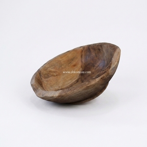 Bols ronds en bois de teck, écologiques, vintage, faits à la main, vaisselle, ensembles de vaisselle, service alimentaire, cadeaux d'affaires, DEKOR ASIA - Product Image 3