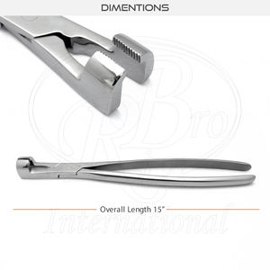 คีมทันตกรรมสกัดจากฟันของ Hewson S Equine 15นิ้วเครื่องมือสัตวแพทย์เครื่องมือทันตกรรมม้า - Product Image 4