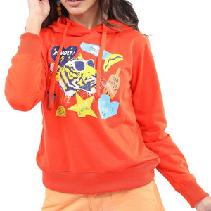 Low Price Women <b>Hoodies</b> Long Sleeve Causal Wear Women <b>Hoodies</b> New Arrival Best Style Women <b>Orange</b> <b>Hoodies</b> - Product Image 1