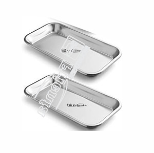 Soporte organizador de bandejas con tapa y agarre de mango Fabricantes de instrumentos quirúrgicos hechos de acero inoxidable alemán de alta calidad - Product Image 4