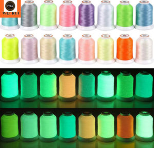 150D/2 컬러 체인징 자수사 블랙 UV 색상 변경 실 - Product Image 1