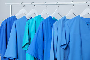 ชุดสครับพยาบาลแขนสั้นสำหรับโรงพยาบาลชุดสครับชุดเครื่องแบบโรงพยาบาลชุดสครับกำหนดเอง - Product Image 4