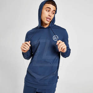 Ensemble de survêtement pour hommes de couleur unie avec ajustement confortable pour l'exercice et les voyages ensemble de survêtement pour hommes - Product Image 4