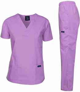 Ensemble d'uniformes médicaux en toile confortables et personnalisés unisexe Vente en gros directe d'usine pour les infirmières et les médecins Vêtements d'hôpital - Product Image 4