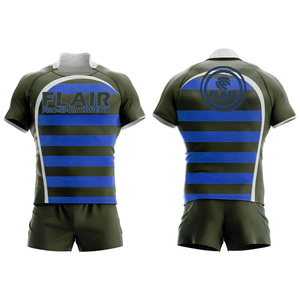 Ropa deportiva personalizada de alta calidad para hombre, camiseta de Rugby americano Vintage, transpirable, respetuoso con el medio ambiente, Spandex/poliéster, Rugby al por mayor - Product Image 6