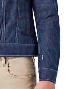 Chaqueta Vaquera Cortavientos con Logotipo Personalizado, Servicio OEM, Precio al por Mayor, Material de Alta Calidad, Ropa Casual para Hombre - Product Image 4