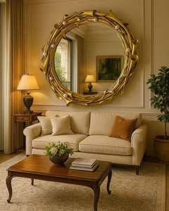 El más nuevo espejo de decoración artística elegante diseñado para mejorar el interior del hogar moderno Artesanía Premium Agregar acento decorativo único - Product Image 5