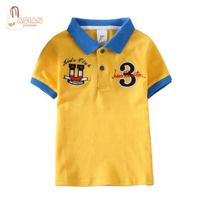 Vente en gros de polo en jersey à manches courtes pour enfants de haute qualité au meilleur prix - Product Image 1