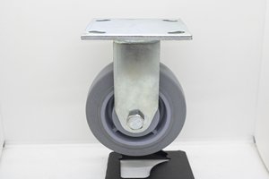 Vinadali Vietnam Factory Price Heavy Duty <b>Caster</b> Wheels 4 5 6 8 Inch Fixed Swivel Brake Castor in Grey TPR for <b>Industrial</b> Use - Product Image 3