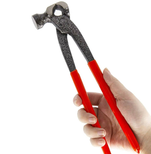 Cortador de Pezuñas para Herrador con Martillo, Herramientas Multifuncionales para Herrador, Cortador de Pezuñas de 10 Pulgadas con Empuñaduras de Goma, Hecho en Pakistán - Product Image 3